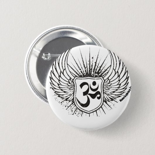 Om Ronde Button 5,7 Cm (Voorkant /achterkant)