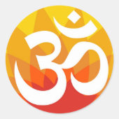 om ronde sticker (Voorkant)