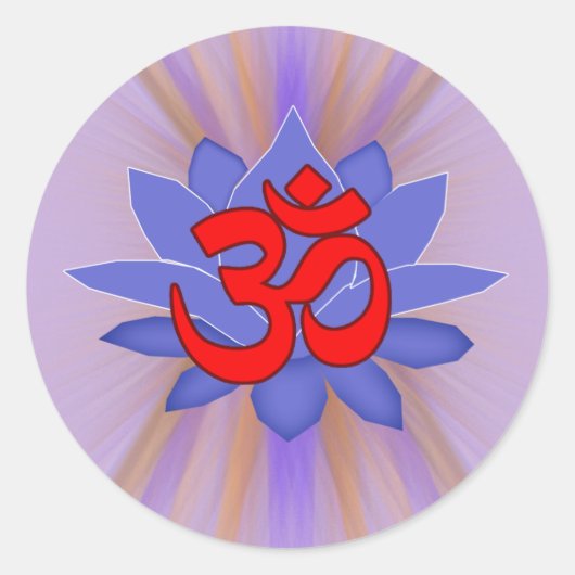 om ronde sticker (Voorkant)