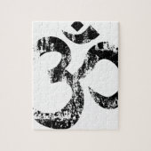 Om Rubber SDtamp Legpuzzel (Verticaal)