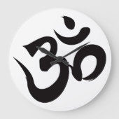 OM - Sankrit Grote Klok (Voorkant)