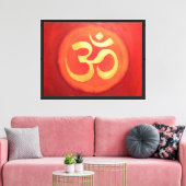 Om Schilderen Canvas Print (Insitu (Woonkamer))