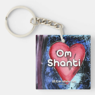 Om Shanti Love Sleutelhanger
