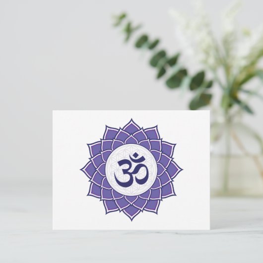 Om Shanti Om Briefkaart (Staand voorkant)
