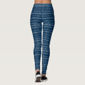 Om Shanti, Peace Leggings (Achterkant)