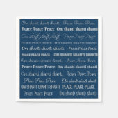 Om Shanti, Peace Servet (Voorkant)