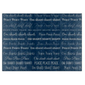 Om Shanti, Peace Snijplank (Voorkant)