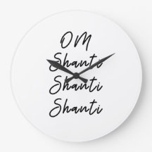 Om shanti shanti shanti shanti camiseta con mantra