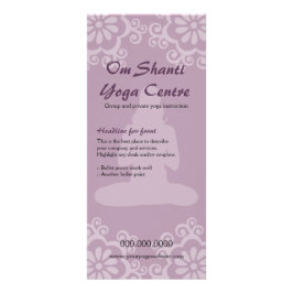 Om Shanti Yoga Rack Kaart