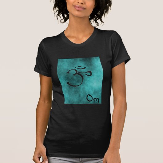 Om Shirt-Dames Medium T-shirt (Voorkant)