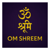Om Shreem Perfect Poster (Voorkant)