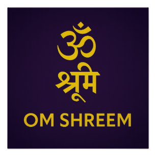 Om Shreem Perfect Poster
