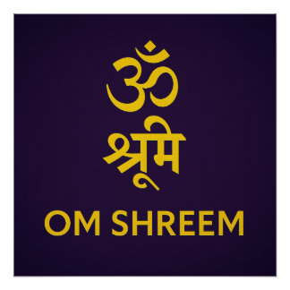 Om Shreem Perfect Poster