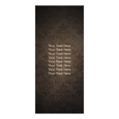  Om Sign Damask-achtergrond Yoga Reclamekaart (Achterkant)