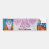 OM SIRDI SAI RAM - SAI BABA BUMPERSTICKER (Voorkant)