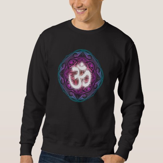 Om spiritualiteitssymbool trui (Voorkant)