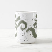 Om Splatter Coffee Mok (Center)