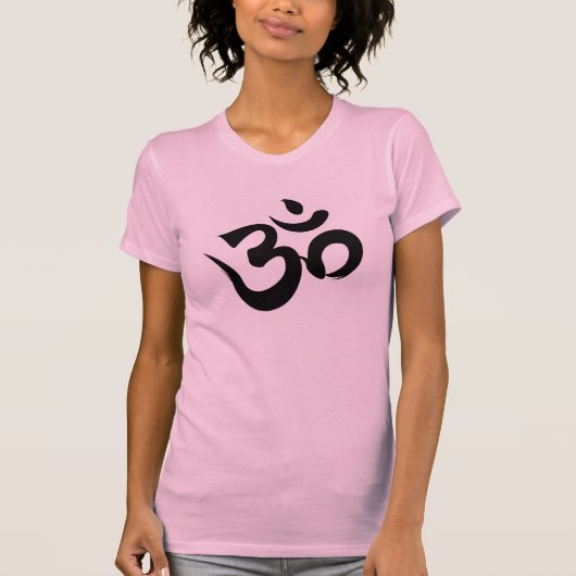 Om Sri Yantra Yoga Racerback Tee Shirt (Voorkant)