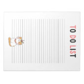 Om stammenKat aan te bieden Notitieblok (Voorkant)