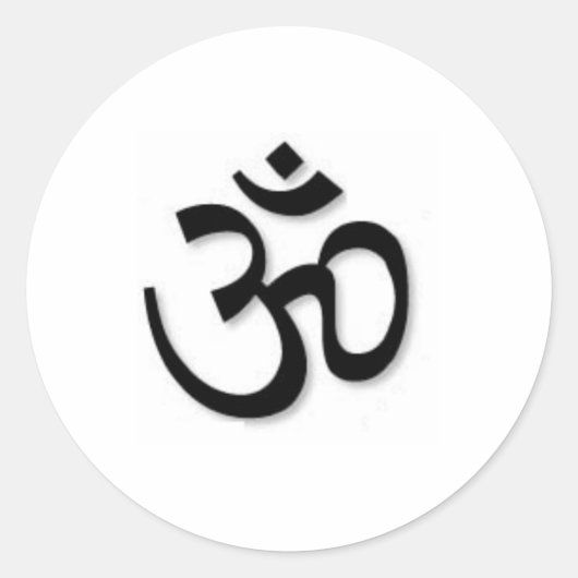 OM-Sticker Ronde Sticker (Voorkant)