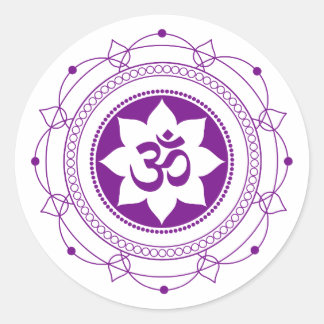OM-Sticker Ronde Sticker