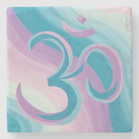 Om Stone Onderzetter (Voorkant)