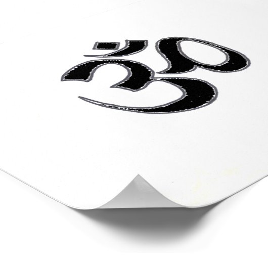 Om Sweet Om Poster (Hoek)