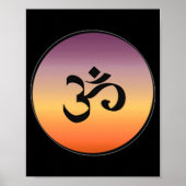 Om Symbol _1  Poster (Voorkant)