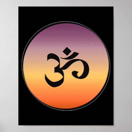 Om Symbol _1 Poster (Voorkant)