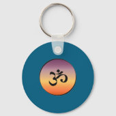 Om Symbol _1 Sleutelhanger (Voorkant)