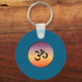 Om Symbol _1  Sleutelhanger (Voorkant)