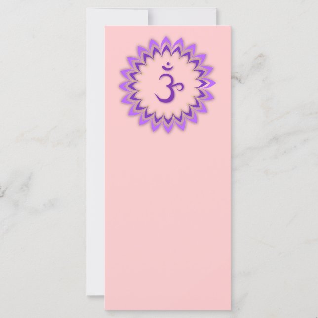 Om Symbol / Crown Chakra (Voorkant)