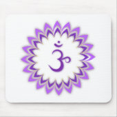 Om Symbol / Crown Chakra Muismat (Voorkant)