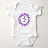 Om Symbol / Crown Chakra Romper (Voorkant)