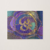 Om Symbol Golden en Verf textuur Legpuzzel (Horizontaal)