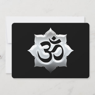 OM Symbol Lotus Spirituality Yoga Crest