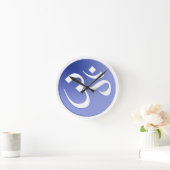 Om Symbol Massage Room Clocks Ronde Klok (Huis)