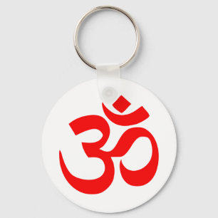 Om Symbol Mystical Sound in Hindu en Boeddhisme Sleutelhanger