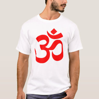 Om Symbol Mystical Sound in Hindu en Boeddhisme T-shirt