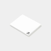 Om Symbol Post-it Notes (Schuin)