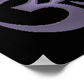 Om Symbol Poster (Hoek)