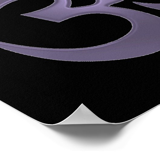 Om Symbol Poster (Hoek)