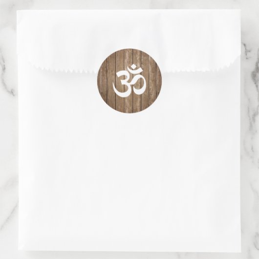 Om Symbol Sticker (Tas)