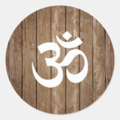 Om Symbol Sticker (Voorkant)