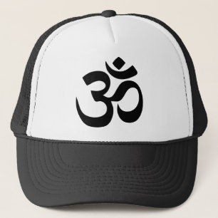 Om Symbol Trucker Hat Pet