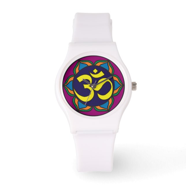 Om Symbol Watch Horloge (Voorkant)