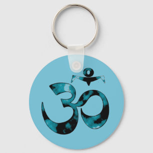 Om Symbol - Yoga Sleutelhanger