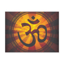 om-symbool afdrukken