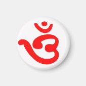 Om-symbool (Bengaals) Magneet (Voorkant)