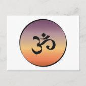 Om-symbool Briefkaart (Voorkant)